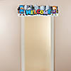 Superhero Welcome Banner Jointed Wall Decoration Image 1