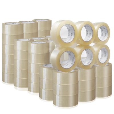 Sure-Max 72 Rolls Carton Sealing Clear Packing Tape Box Shipping - 2 mil 2" x 110 Yards Image 1