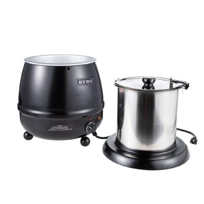 SYBO SB-6000 Soup Kettle with Hinged Lid and Detachable Stainless Steel Insert Pot Image 3