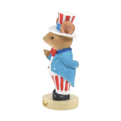 Tails with Heart Uncle Sam Mouse Mini Figurine 6008093 Image 1