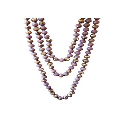 Taupe Purple Necklace Image 1