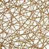 Taupe Woven Paper Round Placemat (Set Of 6) Image 1