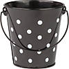 Teacher Created Resources Black Polka Dots Bucket, Pack of 6 Image 1