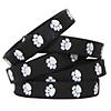 Teacher Created Resources Black with White Paw Prints Wristband Pack, 10 Per Pack, 6 Packs Image 1