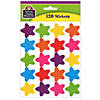 Teacher Created Resources Bright Stars Stickers (die cut star shape), 120 Per Pack, 12 Packs Image 1
