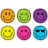 Teacher Created Resources Brights 4Ever Smiley Faces Mini Accents, 36 Per Pack, 6 Packs Image 1