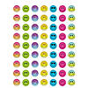 Teacher Created Resources Brights 4Ever Smiley Faces Mini Stickers, 378 Per Pack, 12 Packs Image 1
