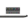 Teacher Created Resources Chalkboard Brights Magnetic Borders, 24 Feet Per Pack, 3 Packs Image 1