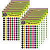 Teacher Created Resources Colorful Circles Mini Stickers, 3/8" Diameter, 528 Per Pack, 12 Packs Image 1