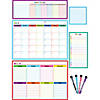 Teacher Created Resources Colorful Dry-Erase Magnetic Calendar Set Image 1