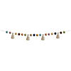Teacher Created Resources Everyone is Welcome Pom-Poms and Tassels Garland, Pack of 3 Image 1
