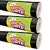 Teacher Created Resources Fun Size Better Than Paper Bulletin Board Roll, 18" x 12', Black, Pack of 3 Image 1