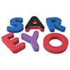 Teacher Created Resources Magnetic Foam: Small Uppercase Letters, 55 Per Pack, 5 Packs Image 1