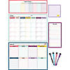 Teacher Created Resources Oh Happy Day Dry-Erase Magnetic Calendar Set Image 1