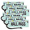 Teacher Created Resources Oh Happy Day Magnetic Hall Pass, Pack of 6 Image 1