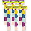 Teacher Created Resources Oh Happy Day Scalloped Die-Cut Border Trim, 35 Feet, 6 Packs Image 1