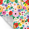 Teacher Created Resources Peel and Stick Decorative Paper Roll, 17-1/2" x 10 ft, Wildflowers Image 1
