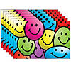 Teacher Created Resources Smiley Faces Postcards, 30 Per Pack, 6 Packs Image 1
