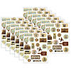 Teacher Created Resources Travel the Map Stickers, 120 Per Pack, 12 Packs Image 1