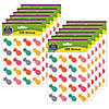 Teacher Created Resources Tropical Punch Pineapples Stickers, 120 Per Pack, 12 Packs Image 1