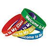 Teacher Created Resources Welcome to My Class Wristbands, 10 Per Pack, 6 Packs Image 1