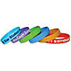 Teacher Created Resources Wristbands Valu-Pak, Assorted, 24 Per Pack, 3 Packs Image 1