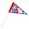 Team USA Pennant Flag Craft Kit - Makes 12 Image 1