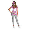 Teen Girl's Alternative Pink Ranger Costume - Standard Image 1