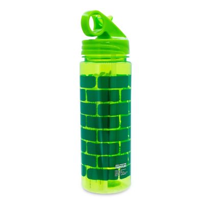 Teenage Mutant Ninja Turtles Water Bottle With Flip-Up Straw  Holds 20 Ounces Image 1