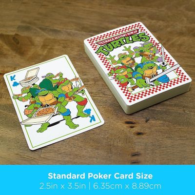 Teenage Mutant Ninje Turtles Pizza Playing Cards Image 3