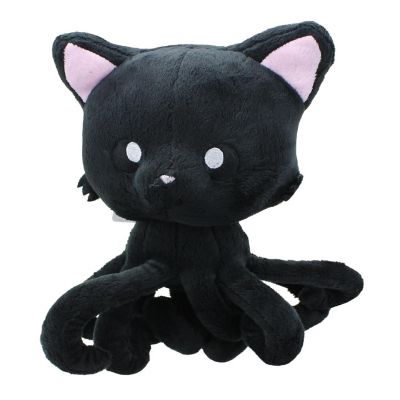 Tentacle Kitty 8 Inch Plush Midnight Black Image 1