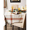 Thanksgiving Cozy Picnic, Plaid Tablecloth 60X104" Image 3