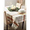 Thanksgiving Cozy Picnic, Plaid Tablecloth 60X120" Image 2