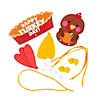 Thanksgiving Happy Turkey Day Mobile Craft Kit - Makes 12  Image 1