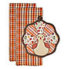 Thanksgiving Holiday Gift Sets, Gobble Turkey Potholder Gift Set Image 1