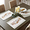Thanksgiving Thankful Autum, Fall Leaves, Reversable Placemat Image 3