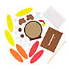 Thanksgiving Turkey Placeholder Craft Kit - Makes 12  Image 1