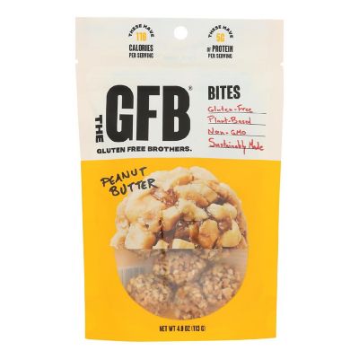 The Gfb - Bites Peanut Butter Gluten Free - Case of 6 - 4 OZ Image 1