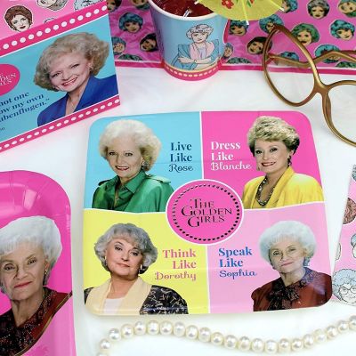 The Golden Girls Birthday Party Supplies Pack  58 Pieces  Serves 8 Guests Image 3