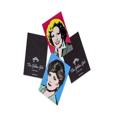 The Golden Girls Collectible Warhol Art Style 4-Magnet Set  4-Inch Tall Magnets Image 2