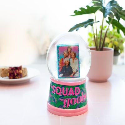 The Golden Girls "Squad Goals" Mini Snow Globe  4 Inches Tall Image 2