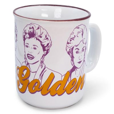 The Golden Girls "Stay Golden" Ceramic Camper Mug  Holds 20 Ounces Image 1