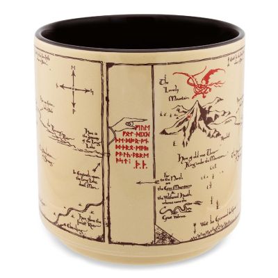 The Hobbit The Shire Map Ceramic Mug  Holds 13 Ounces Image 1