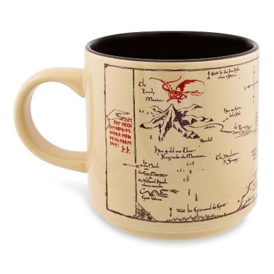 The Hobbit The Shire Map Ceramic Mug  Holds 13 Ounces Image 2