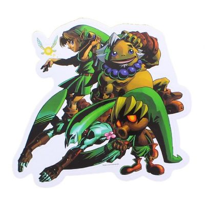 The Legend of Zelda Link Car Decal Sticker Image 1