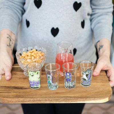 The Nightmare Before Christmas Characters 1.5-Ounce Mini Glasses  Set Of 4 Image 3