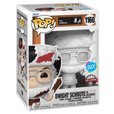 The Office Funko POP  Dwight Schrute as Belsnickel DIY #1160 Exclusive Image 1