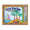 The Pencil Grip Daily Doodler Reusable Activity Book- Travel Cover, Includes 4 Wonder Stix Image 1