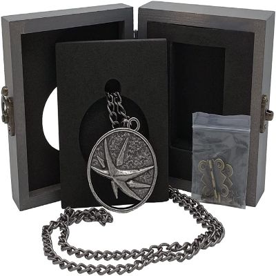 The Witcher Yennefer Medallion Necklace  One Size Image 1