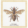 Thea Gouverneur Cross Stitch Kit 16ct Honey Bee Image 4